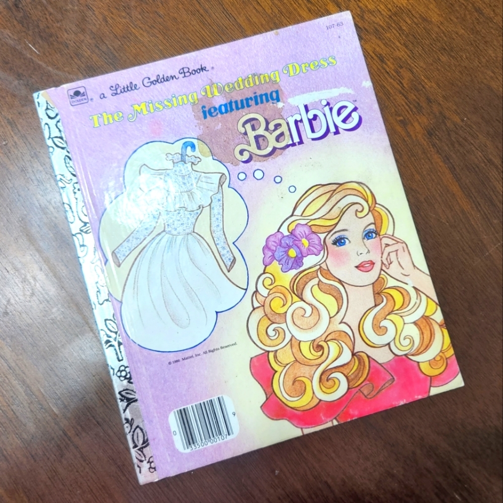 Vintage Barbie Little Golden Book